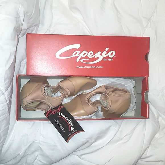 Capezio Pedini Femme Children's Dance/Jazz Shoes, Caramel, Multiple Sizes - Picture 11 of 13